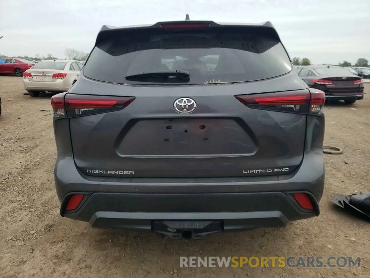 6 fotografías del automóvil dañado 5TDKDRBH8RS545166 TOYOTA HIGHLANDER 2024
