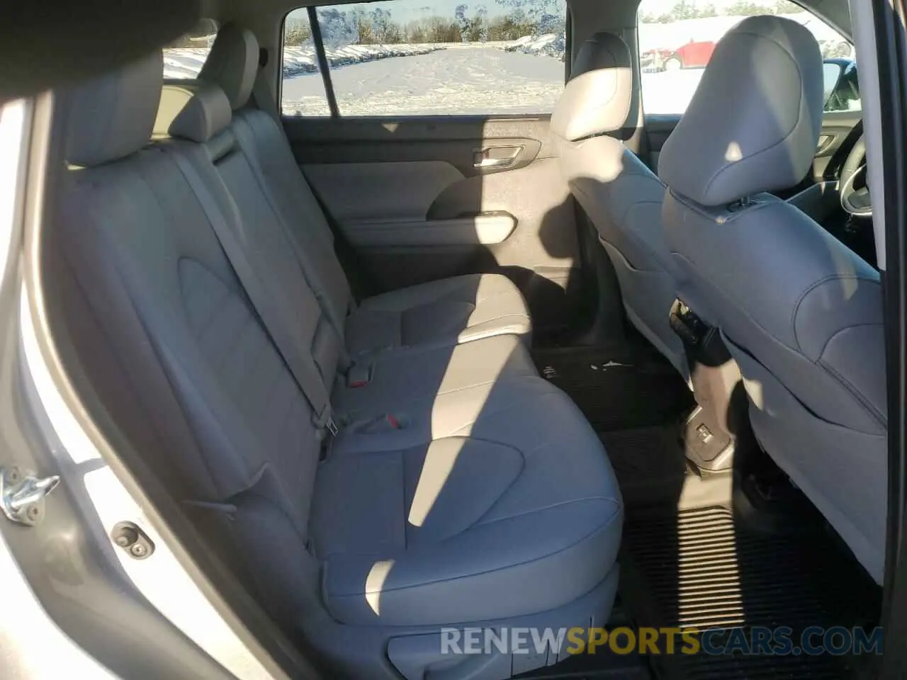 11 fotografías del automóvil dañado 5TDKDRBH8RS550660 TOYOTA HIGHLANDER 2024