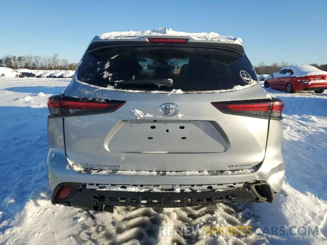 6 fotografías del automóvil dañado 5TDKDRBH8RS550660 TOYOTA HIGHLANDER 2024