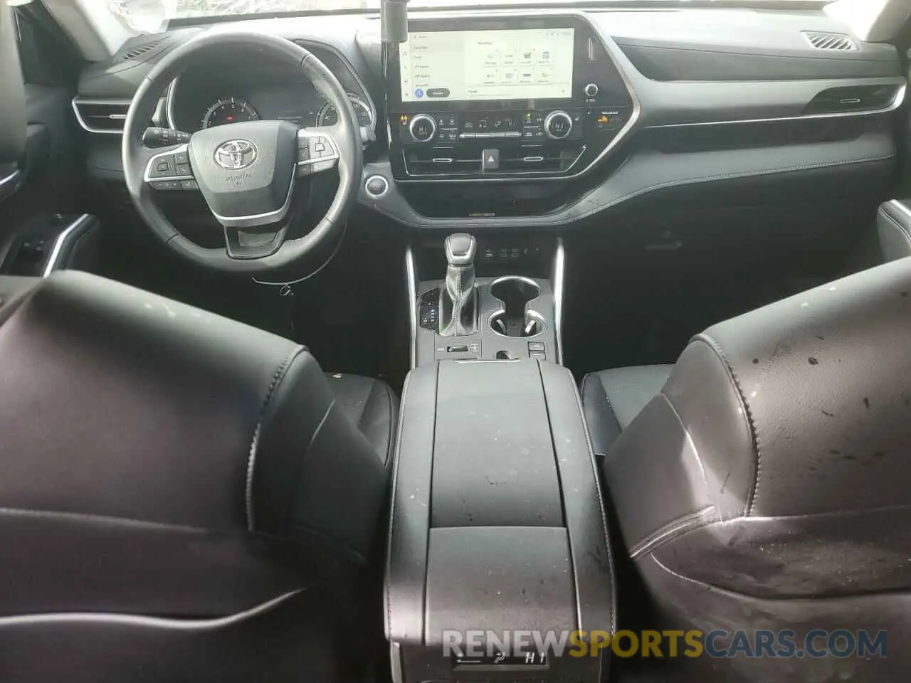 8 fotografías del automóvil dañado 5TDKDRBH9RS558959 TOYOTA HIGHLANDER 2024