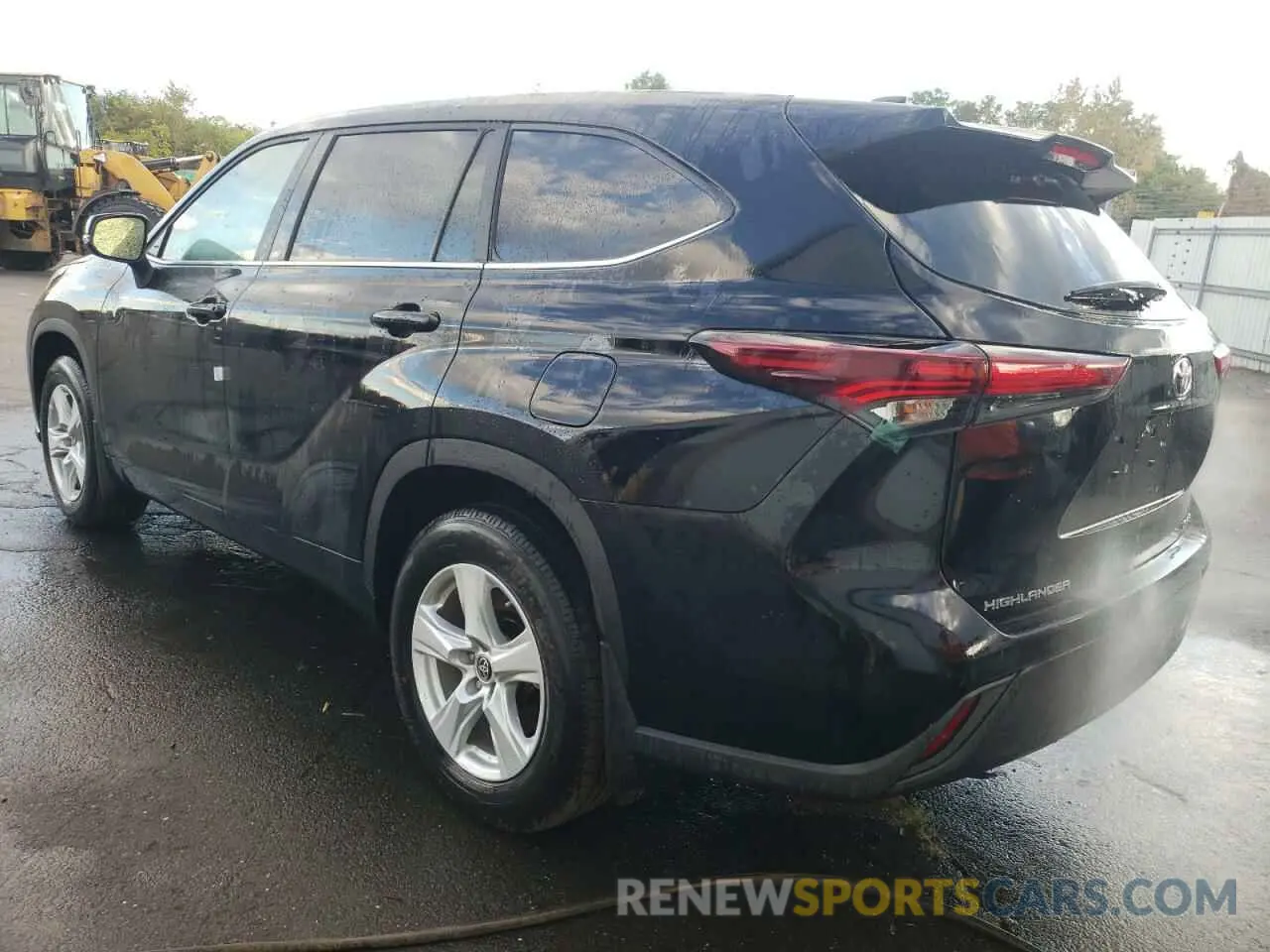 2 fotografías del automóvil dañado 5TDKDRBH9RS564681 TOYOTA HIGHLANDER 2024