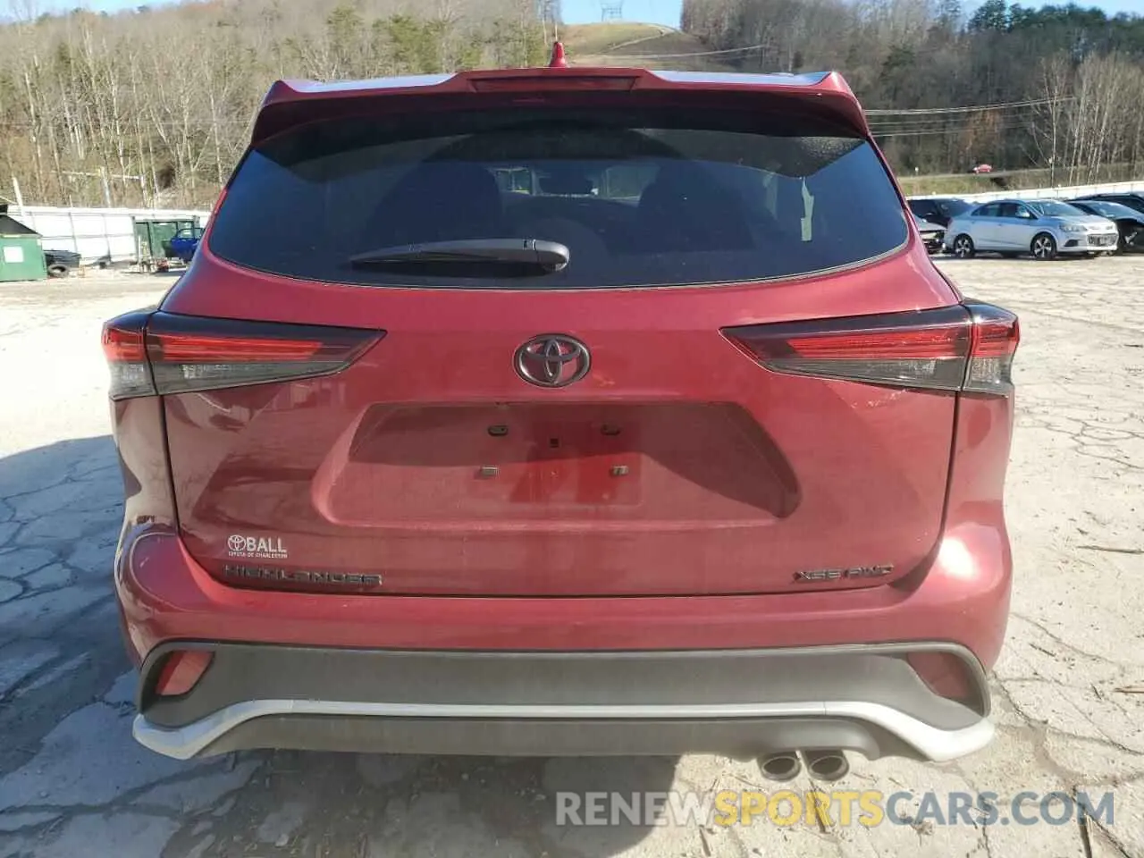 6 fotografías del automóvil dañado 5TDKDRBH9RS572408 TOYOTA HIGHLANDER 2024