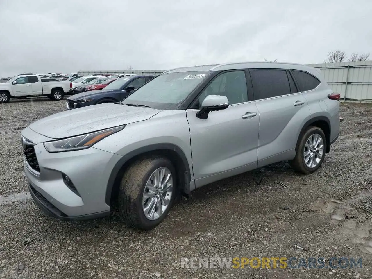 1 fotografías del automóvil dañado 5TDKDRBHXRS544410 TOYOTA HIGHLANDER 2024