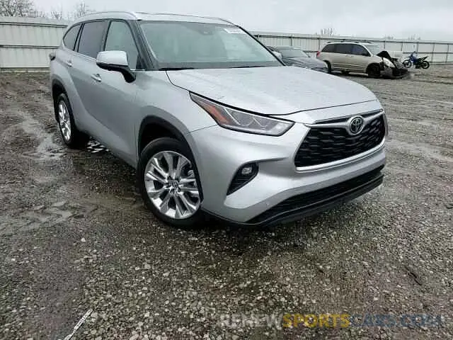11 fotografías del automóvil dañado 5TDKDRBHXRS544410 TOYOTA HIGHLANDER 2024