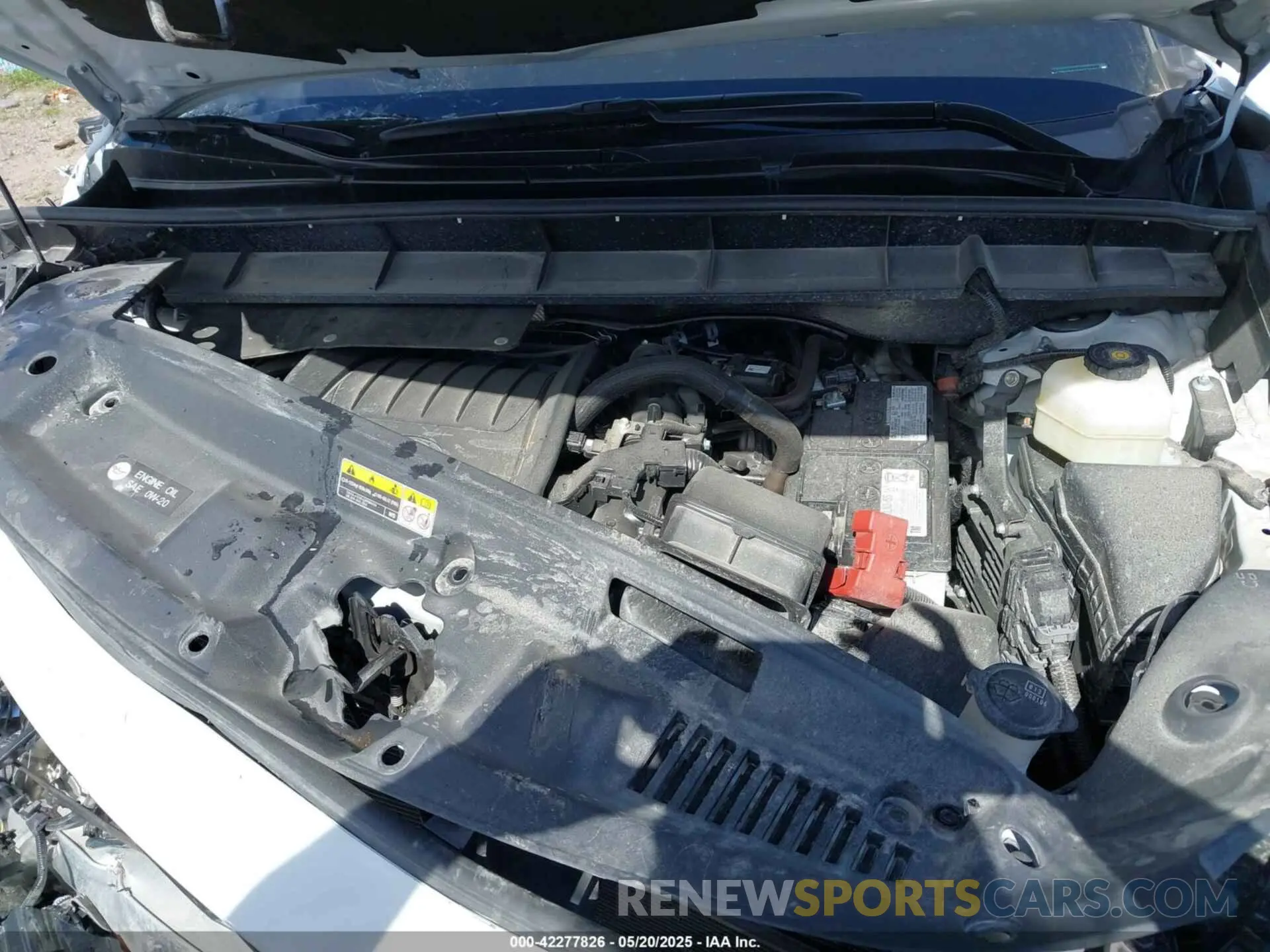 10 fotografías del automóvil dañado 5TDKDRBHXRS572904 TOYOTA HIGHLANDER 2024