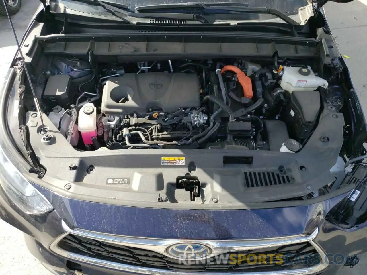 12 fotografías del automóvil dañado 5TDXBRCH2RS604402 TOYOTA HIGHLANDER 2024