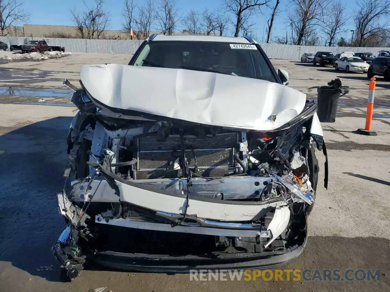 5 fotografías del automóvil dañado 5TDXBRCH6RS613894 TOYOTA HIGHLANDER 2024