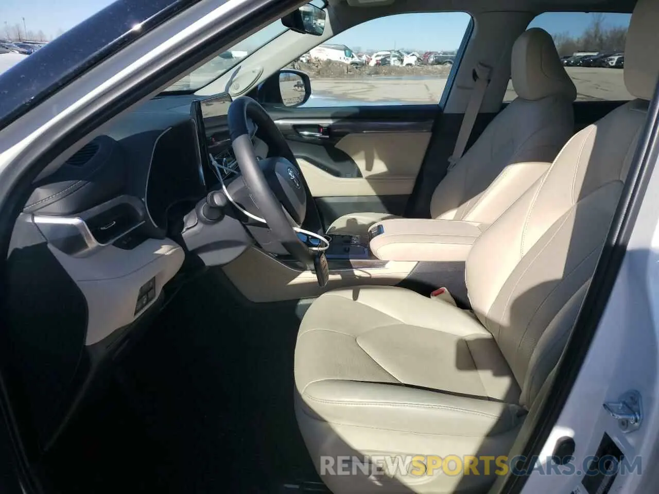 7 fotografías del automóvil dañado 5TDXBRCH6RS613894 TOYOTA HIGHLANDER 2024