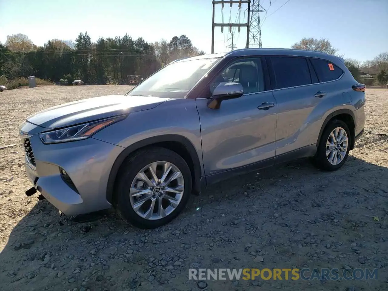 1 fotografías del automóvil dañado 5TDXBRCH9RS615848 TOYOTA HIGHLANDER 2024