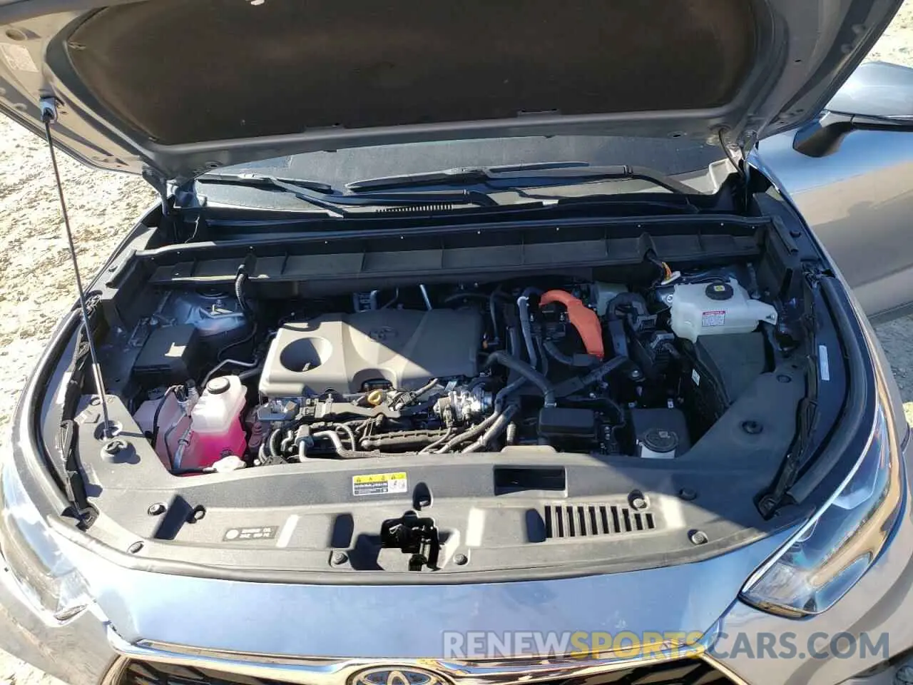12 fotografías del automóvil dañado 5TDXBRCH9RS615848 TOYOTA HIGHLANDER 2024