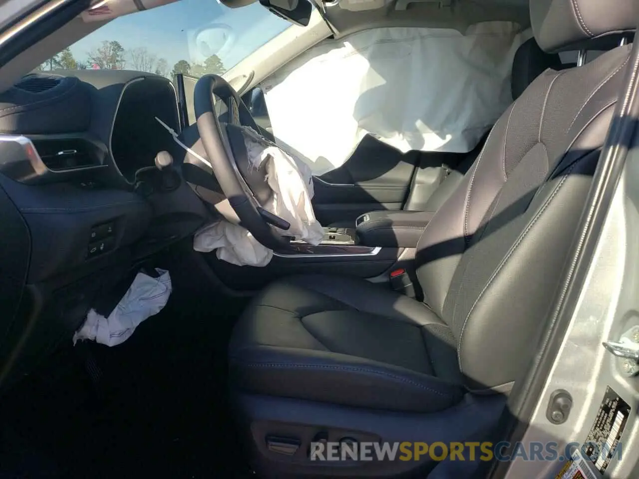 7 fotografías del automóvil dañado 5TDYARAHXRS535730 TOYOTA HIGHLANDER 2024