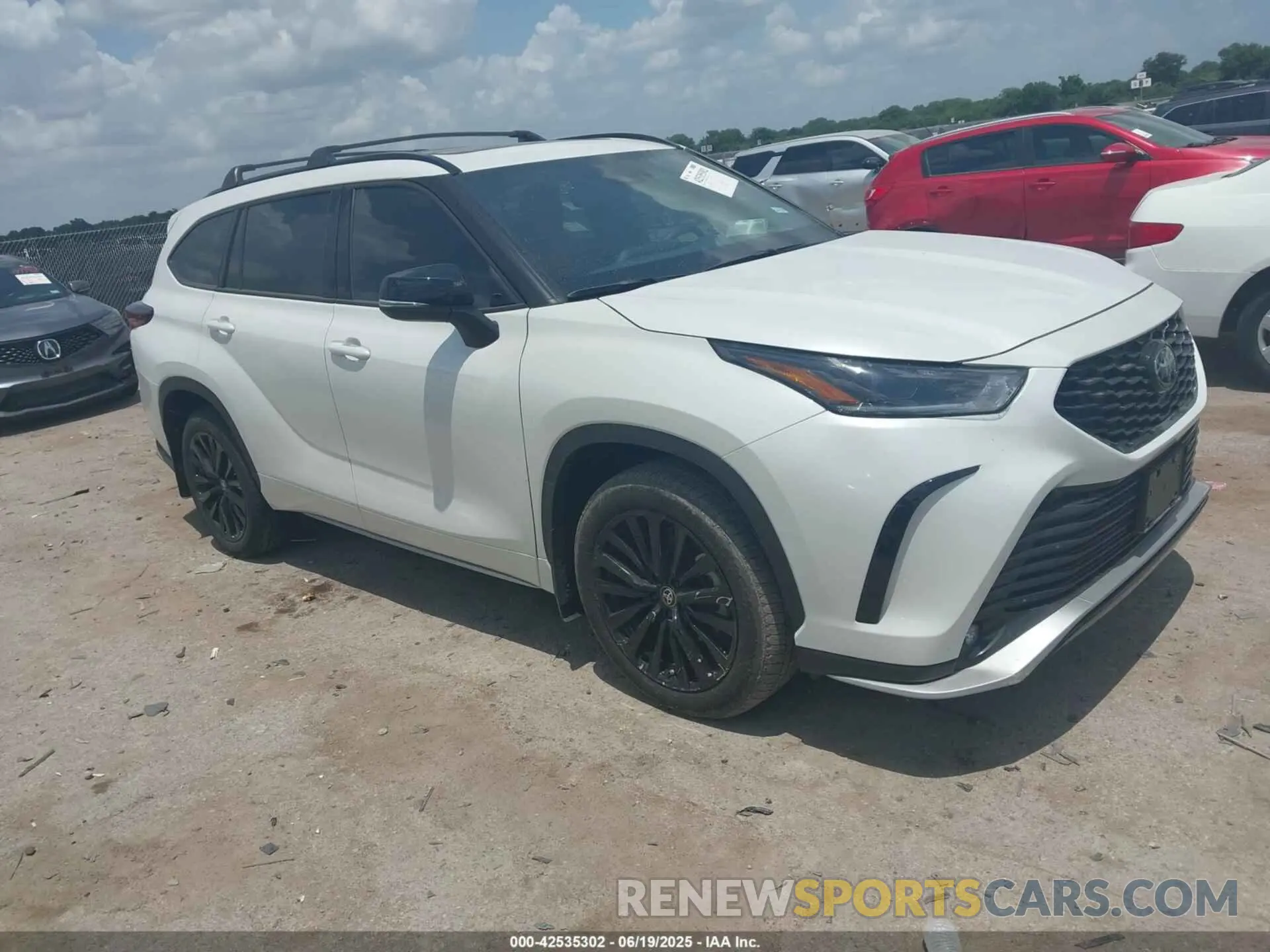 1 fotografías del automóvil dañado 5TDKDRBH2SS583000 TOYOTA HIGHLANDER 2025