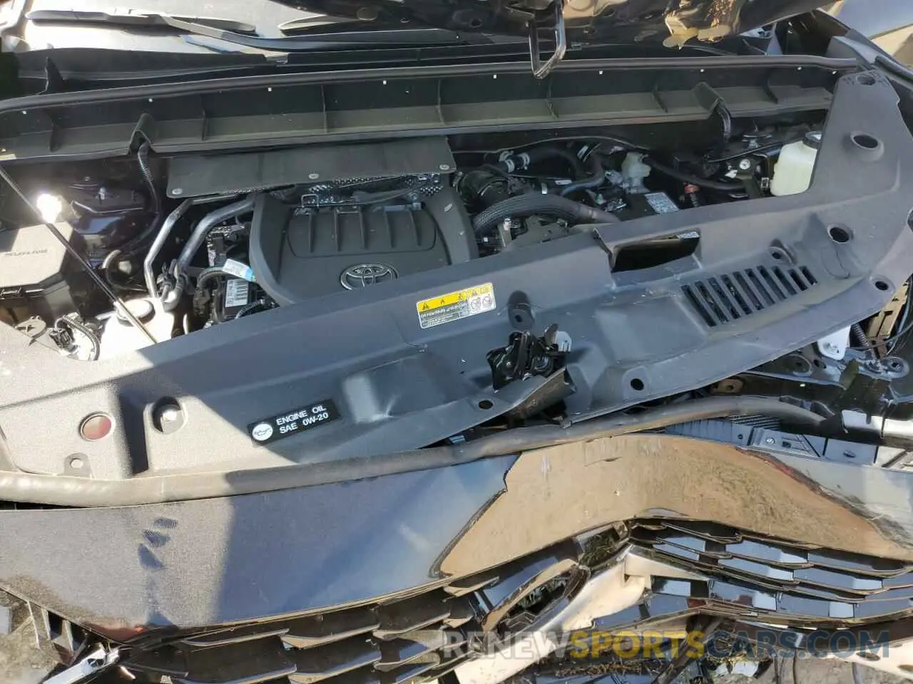 12 fotografías del automóvil dañado 5TDKDRBH9SS580918 TOYOTA HIGHLANDER 2025