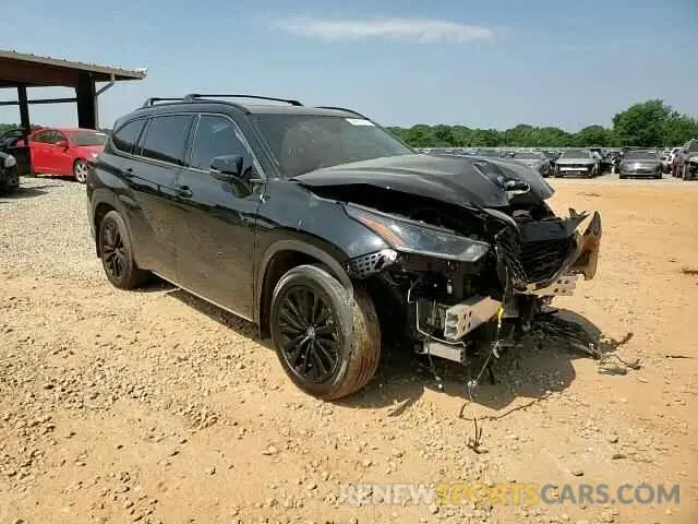 14 fotografías del automóvil dañado 5TDKDRBH9SS580918 TOYOTA HIGHLANDER 2025