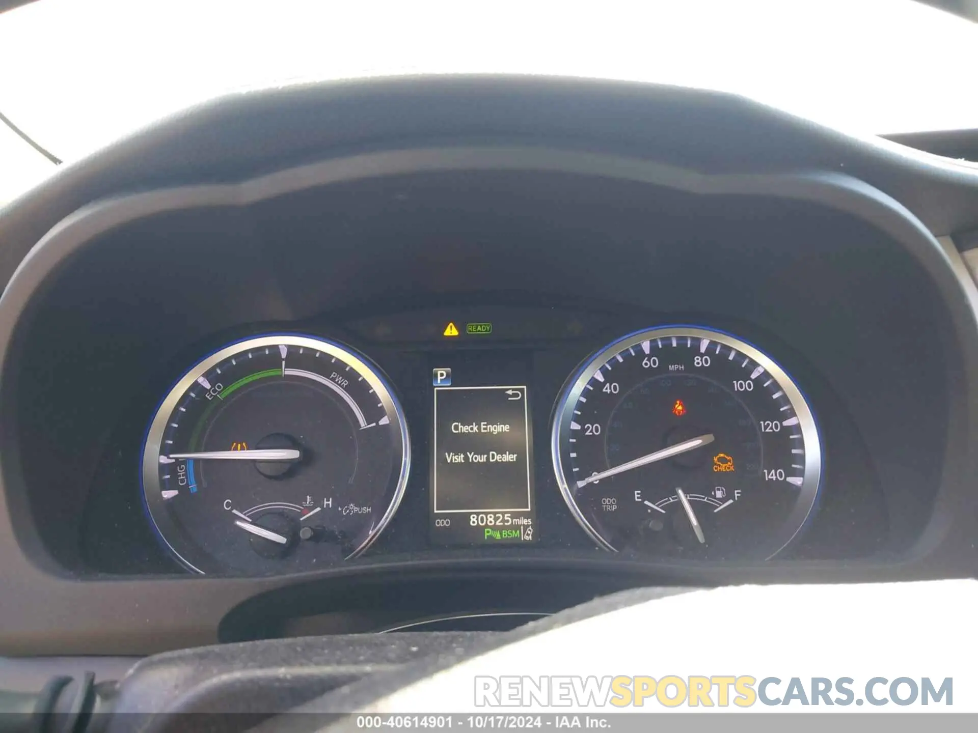 7 fotografías del automóvil dañado 5TDDGRFH3KS052320 TOYOTA HIGHLANDER HYBRID 2019