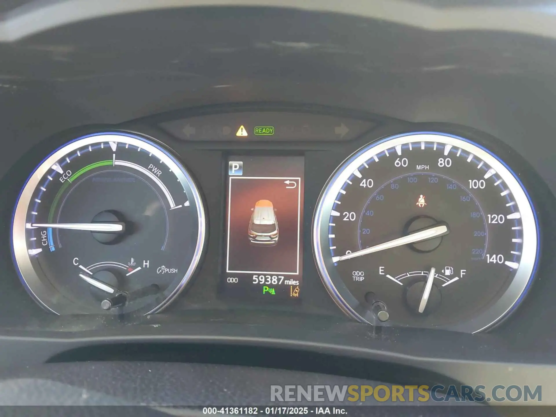 7 fotografías del automóvil dañado 5TDDGRFH4KS053718 TOYOTA HIGHLANDER HYBRID 2019
