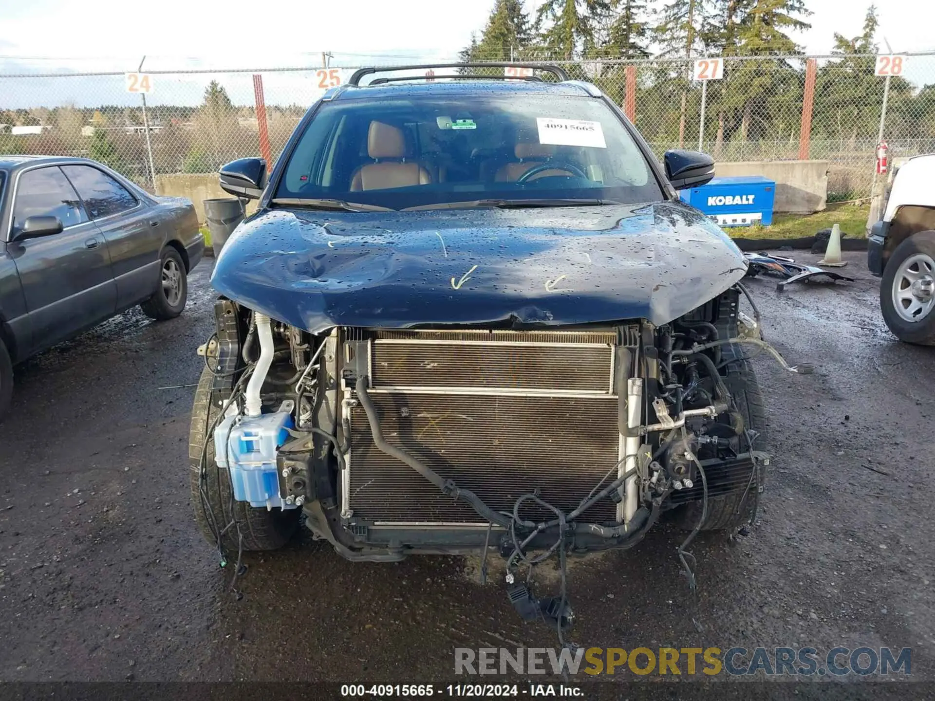 13 fotografías del automóvil dañado 5TDDGRFH4KS058806 TOYOTA HIGHLANDER HYBRID 2019