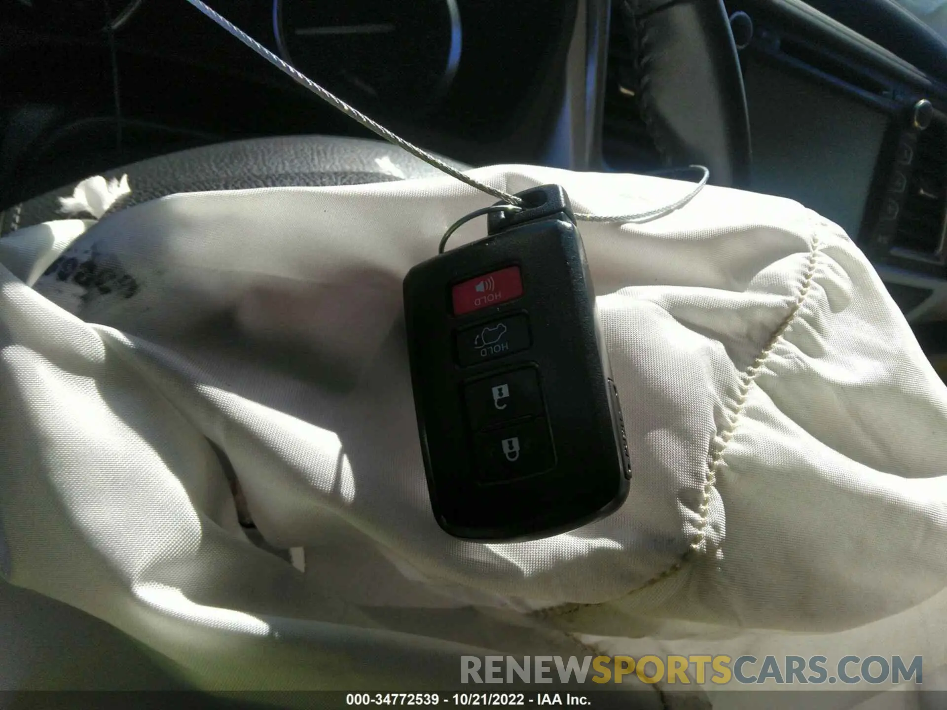 11 fotografías del automóvil dañado 5TDJGRFH5KS060728 TOYOTA HIGHLANDER HYBRID 2019