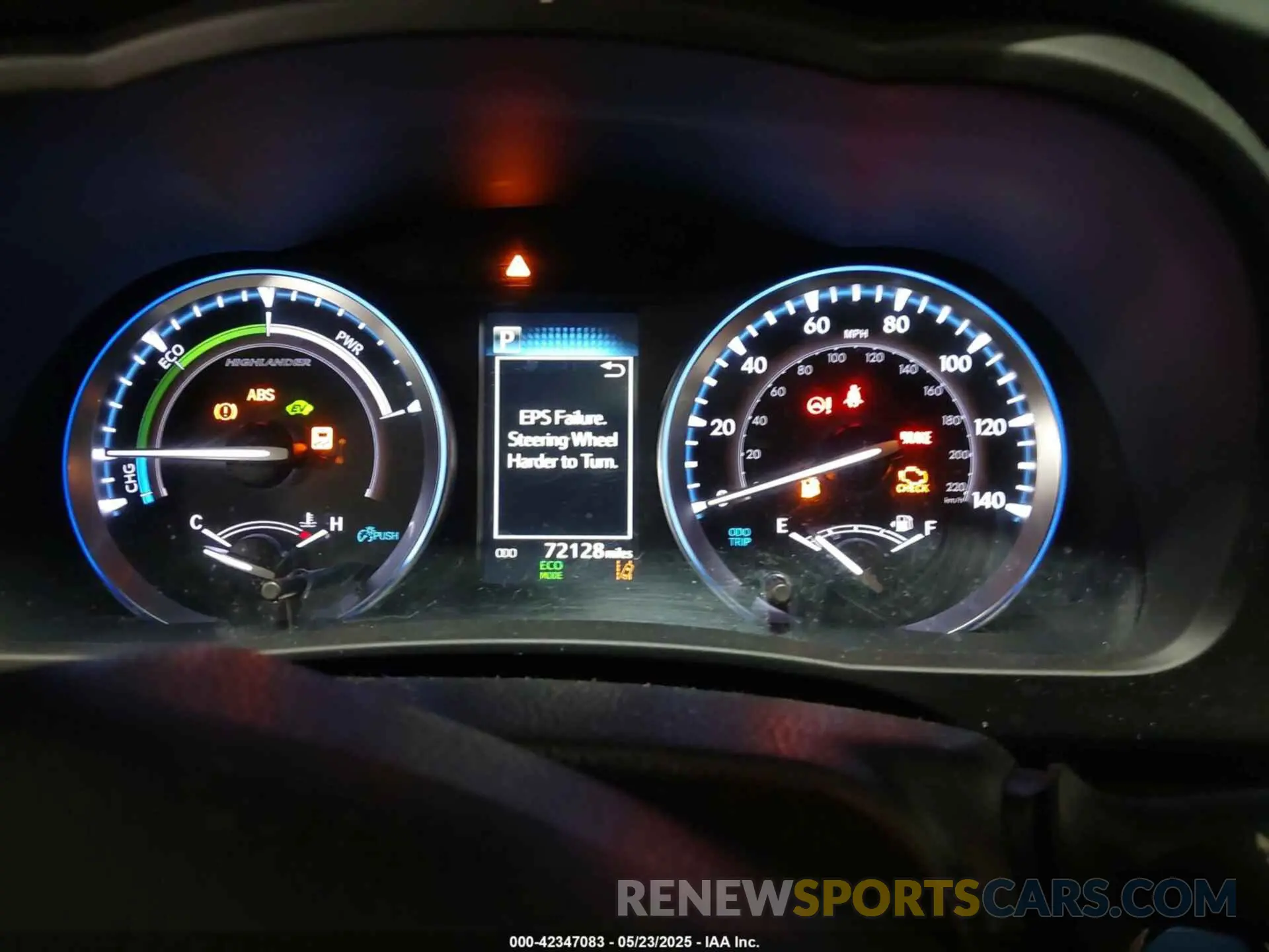 7 fotografías del automóvil dañado 5TDJGRFH7KS078437 TOYOTA HIGHLANDER HYBRID 2019