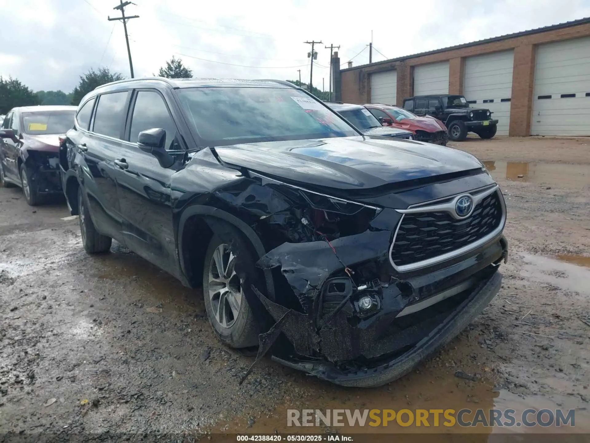 1 fotografías del automóvil dañado 5TDKARAH0RS529652 TOYOTA HIGHLANDER HYBRID 2024