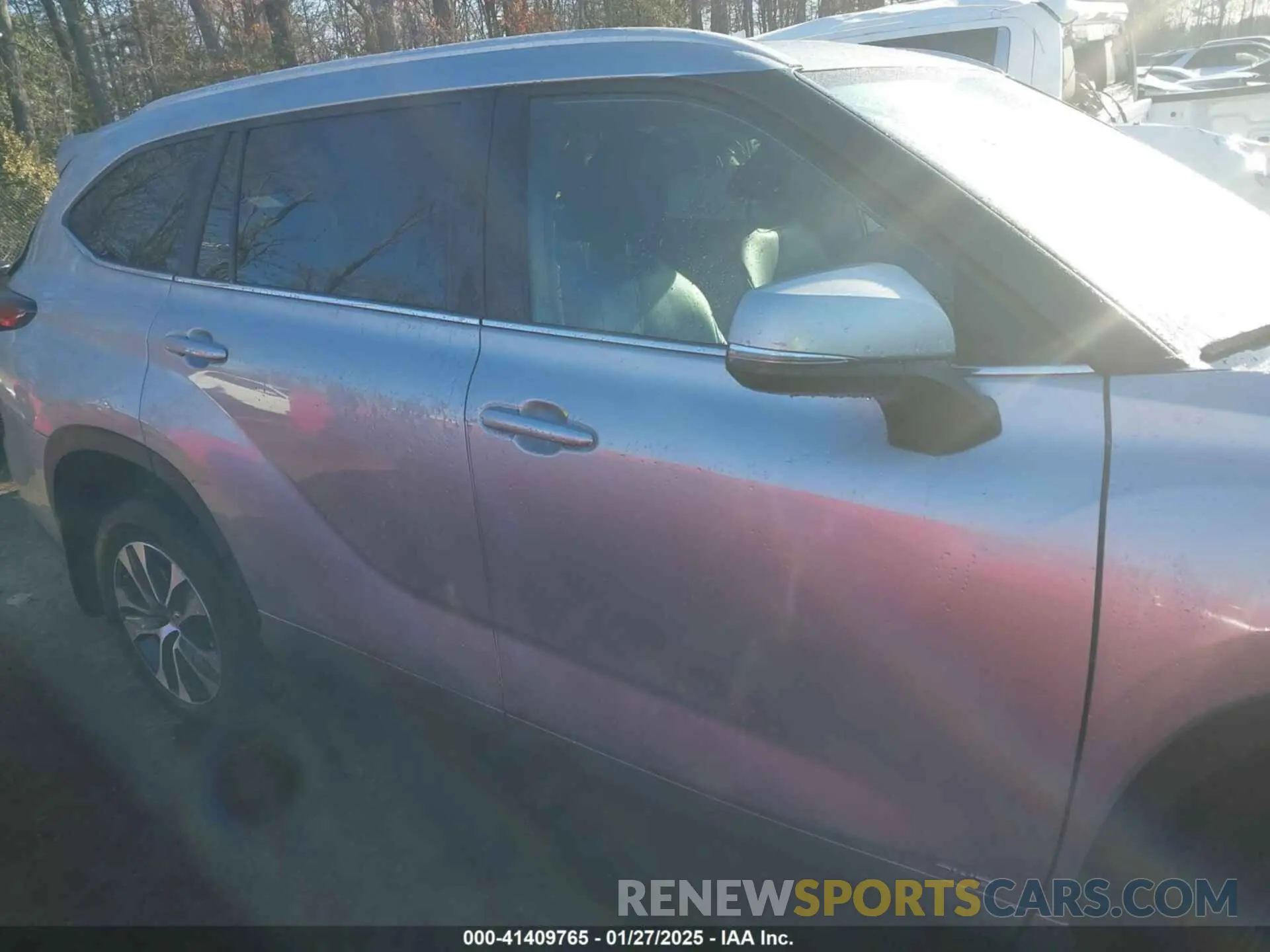 13 fotografías del automóvil dañado 5TDKBRCH6RS612934 TOYOTA HIGHLANDER HYBRID 2024
