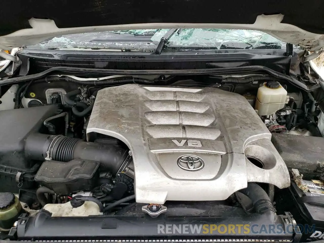 11 fotografías del automóvil dañado JTMHY7AJ3D4016638 TOYOTA LAND CRUIS 2013