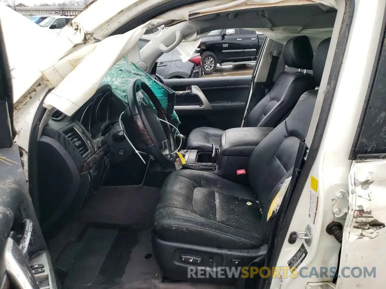 7 fotografías del automóvil dañado JTMHY7AJ3D4016638 TOYOTA LAND CRUIS 2013