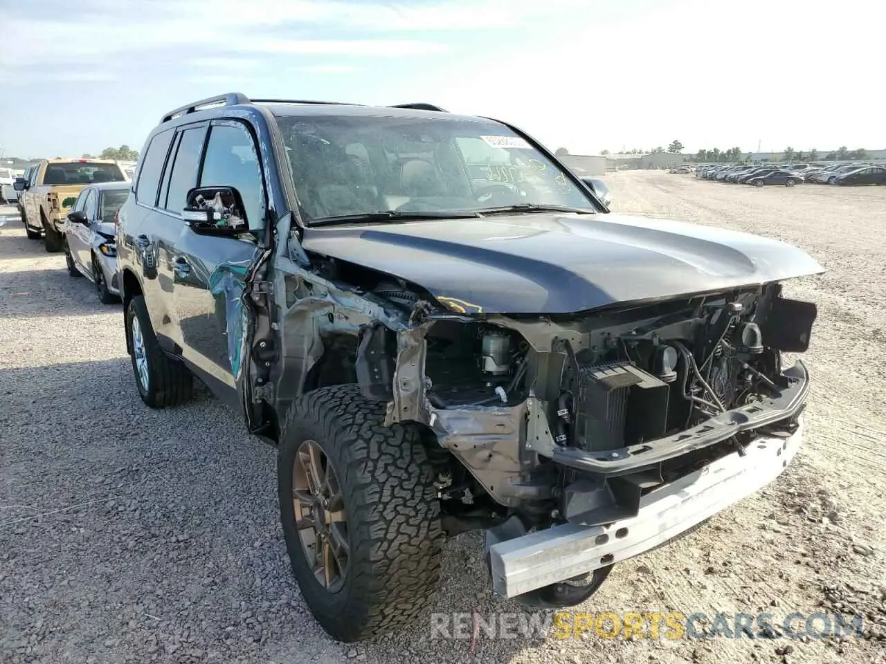 1 fotografías del automóvil dañado JTMCY7AJ2M4105532 TOYOTA LAND CRUIS 2021