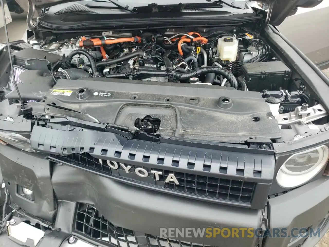 11 fotografías del automóvil dañado JTEABFAJ0RK016415 TOYOTA LAND CRUIS 2024