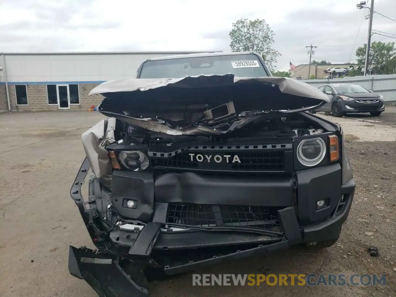 5 fotografías del automóvil dañado JTEABFAJ0RK016415 TOYOTA LAND CRUIS 2024