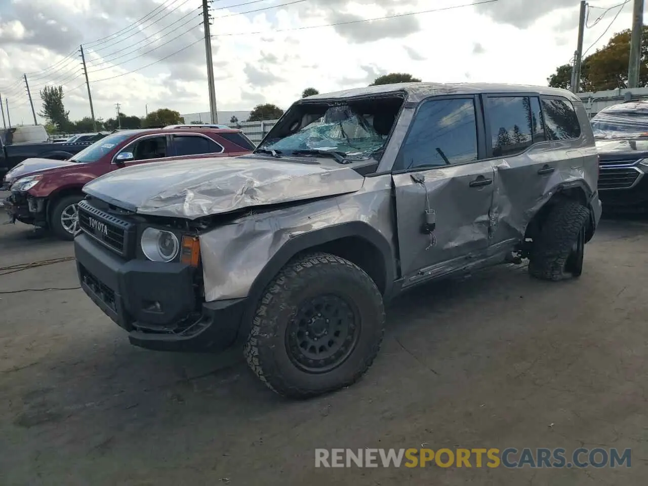 1 fotografías del automóvil dañado JTEABFAJ3RK015131 TOYOTA LAND CRUIS 2024