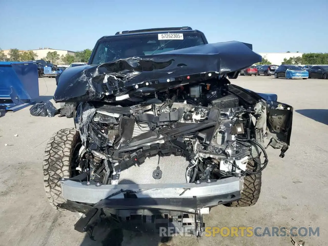 5 fotografías del automóvil dañado JTEABFAJ6S5010025 TOYOTA LAND CRUIS 2025