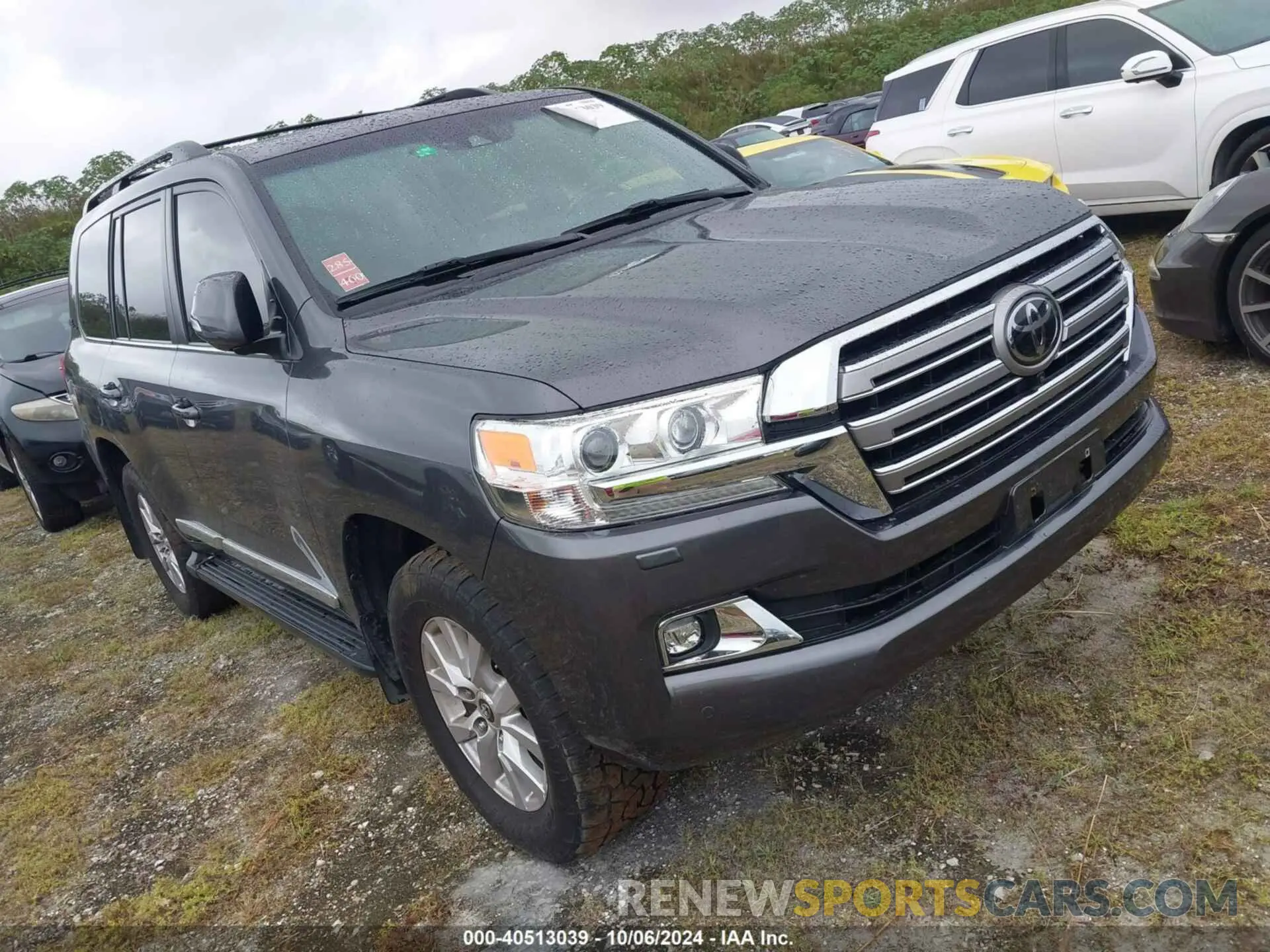 1 fotografías del automóvil dañado JTMCY7AJ2M4096296 TOYOTA LAND CRUISER 2021