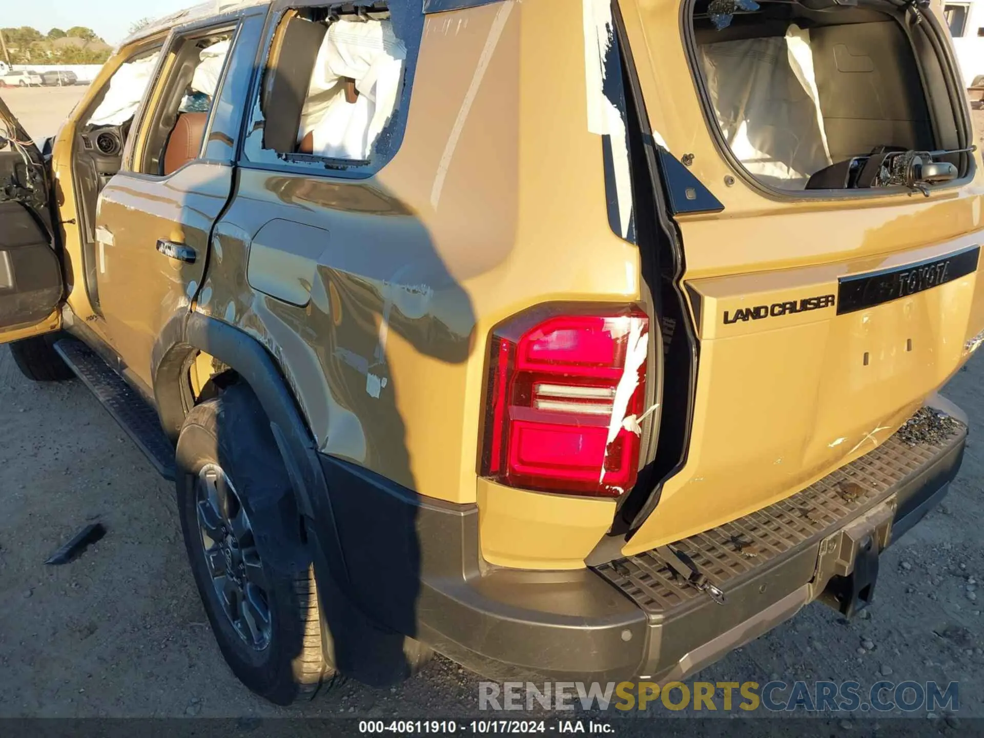 6 fotografías del automóvil dañado JTEABFAJ1RK011689 TOYOTA LAND CRUISER 2024
