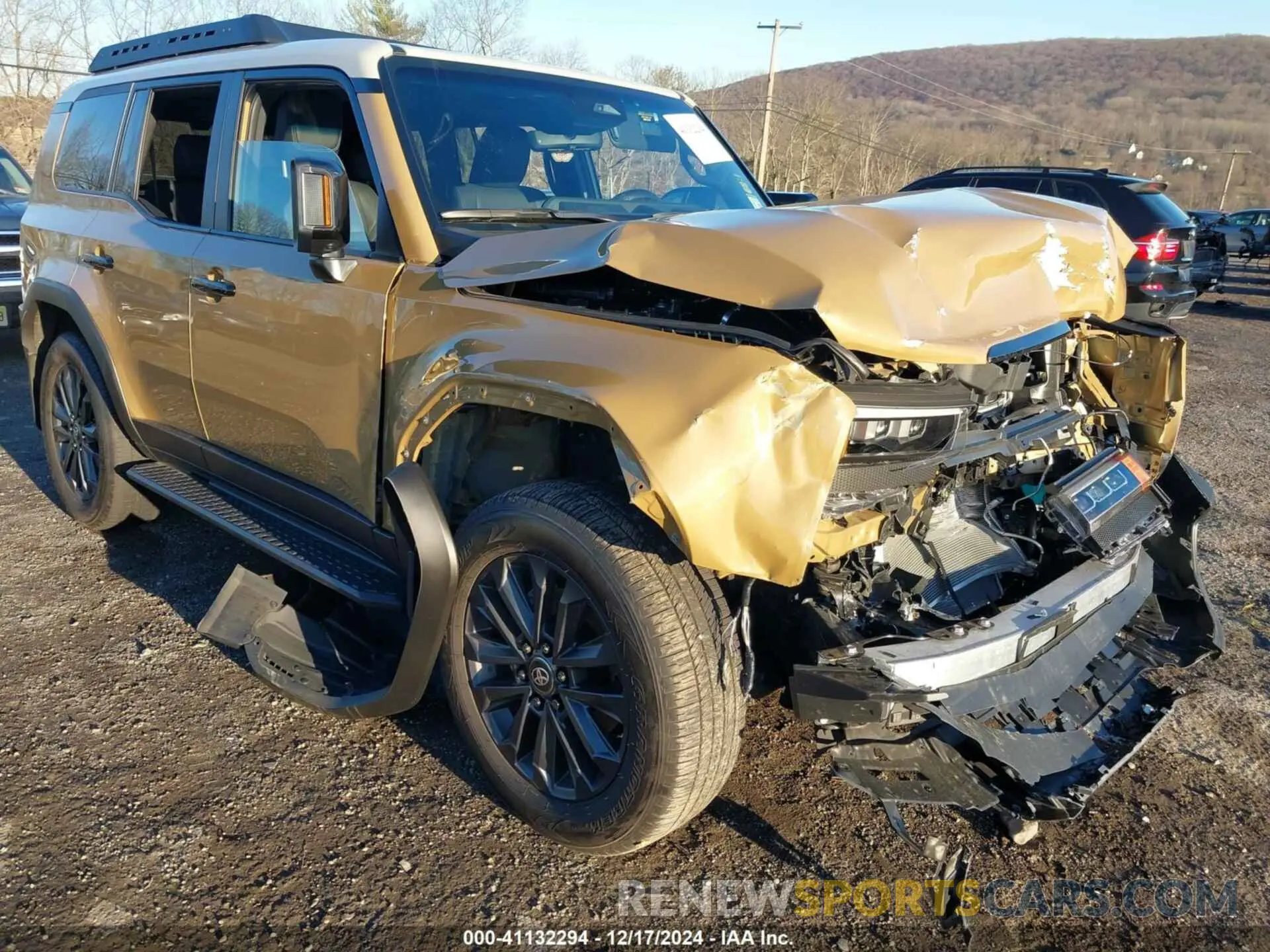 18 fotografías del automóvil dañado JTEABFAJ6RK004432 TOYOTA LAND CRUISER 2024