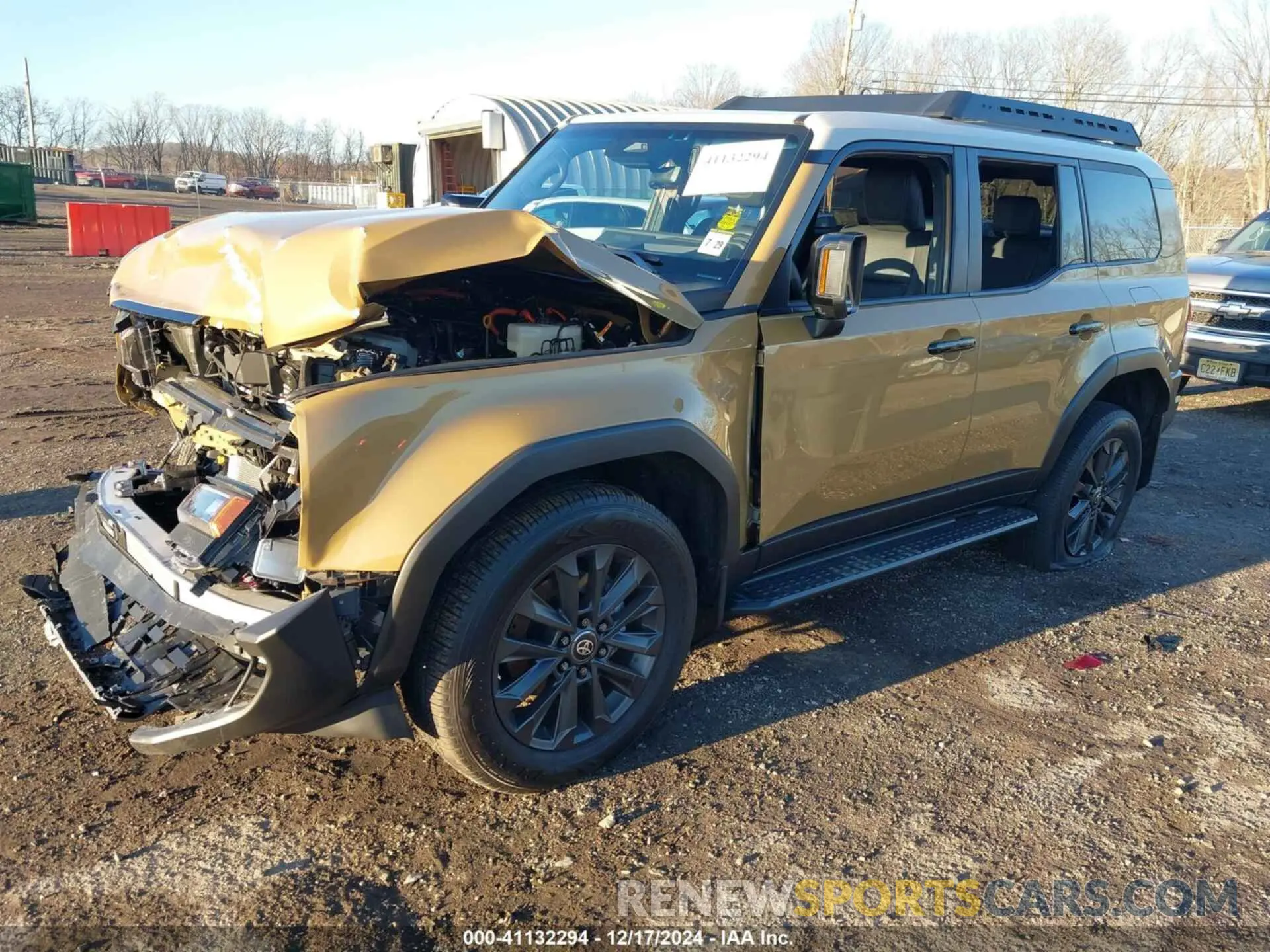 2 fotografías del automóvil dañado JTEABFAJ6RK004432 TOYOTA LAND CRUISER 2024