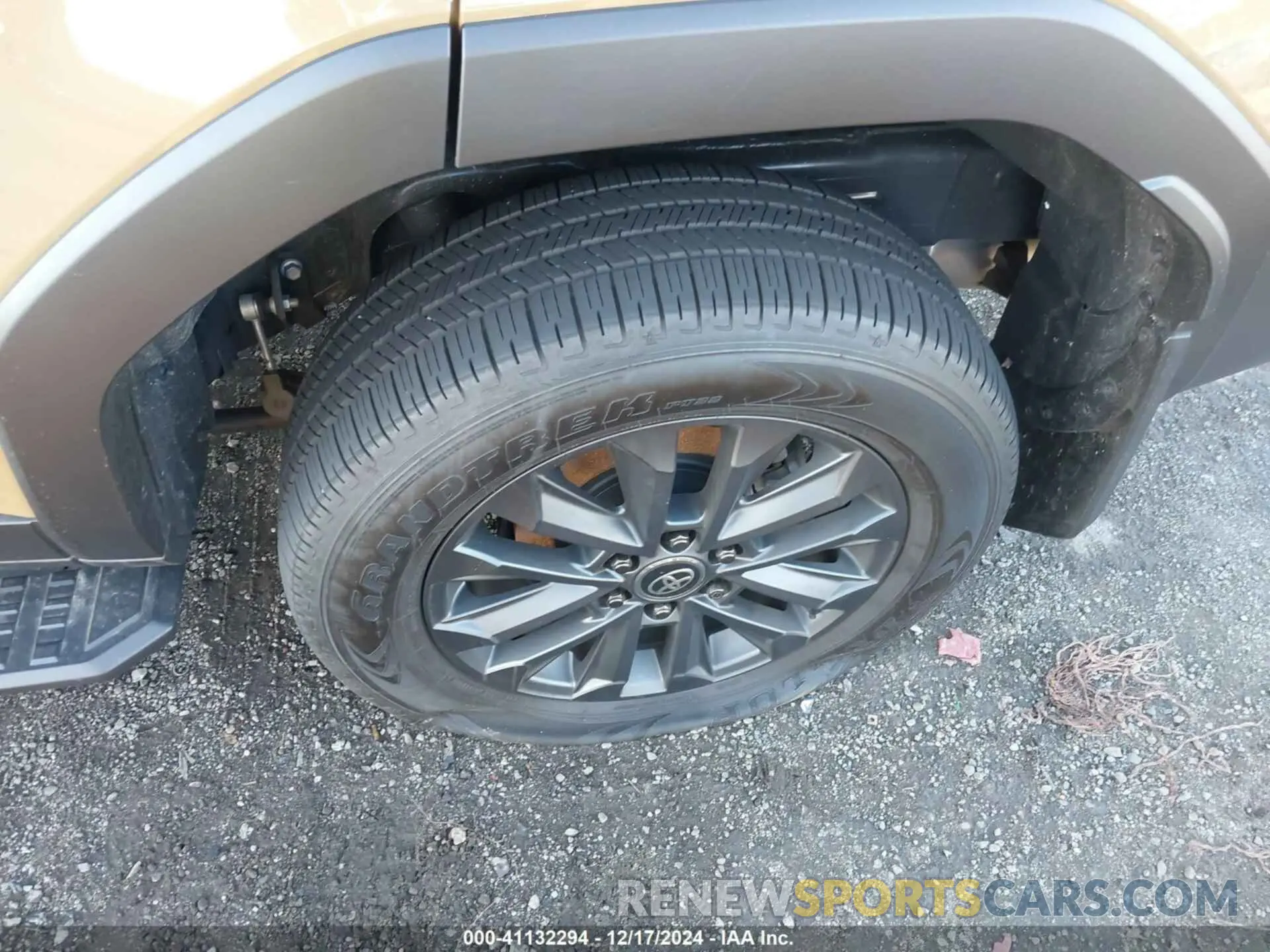 20 fotografías del automóvil dañado JTEABFAJ6RK004432 TOYOTA LAND CRUISER 2024