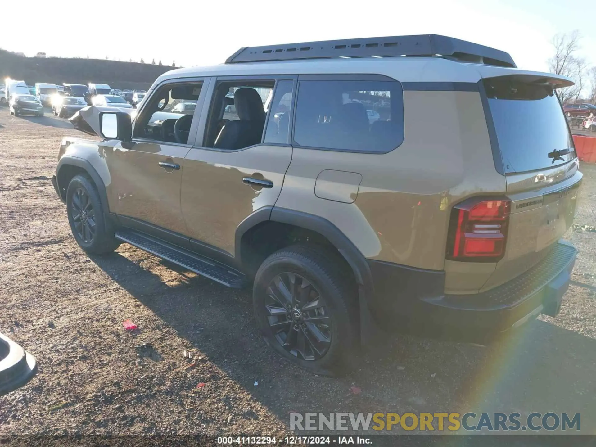 3 fotografías del automóvil dañado JTEABFAJ6RK004432 TOYOTA LAND CRUISER 2024