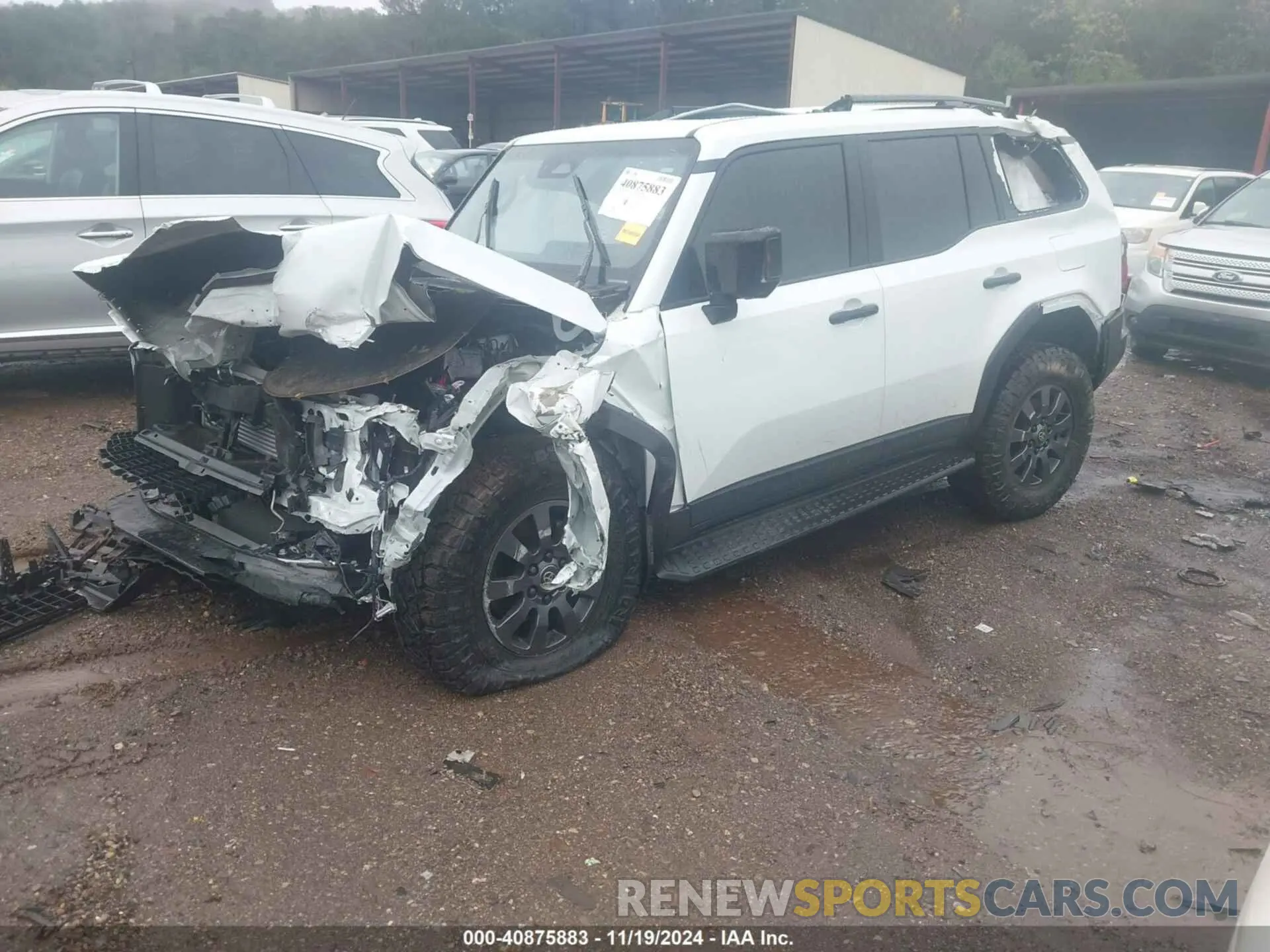 2 fotografías del automóvil dañado JTEABFAJ9RK004196 TOYOTA LAND CRUISER 2024