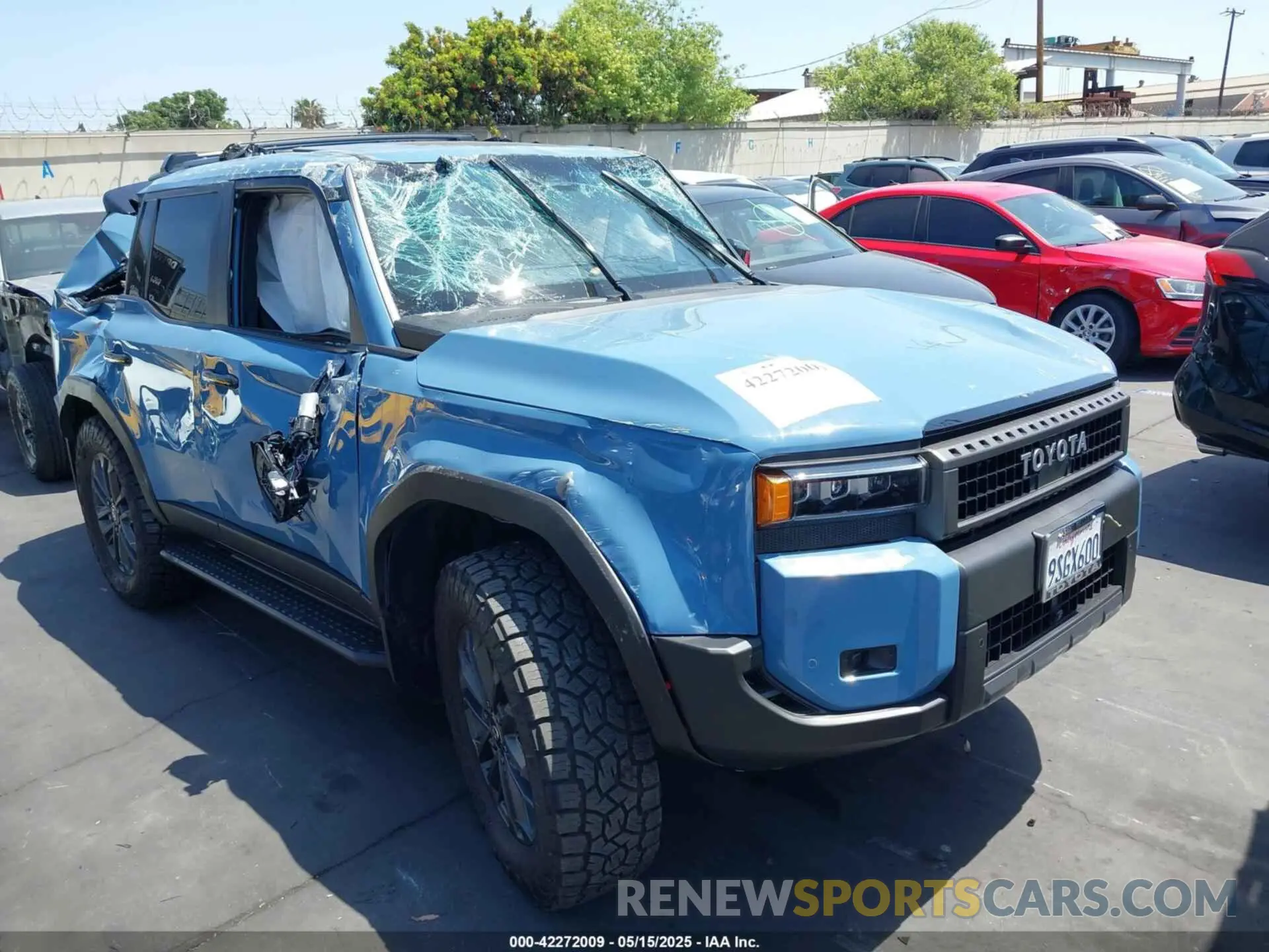 1 fotografías del automóvil dañado JTEABFAJ1SK031236 TOYOTA LAND CRUISER 2025