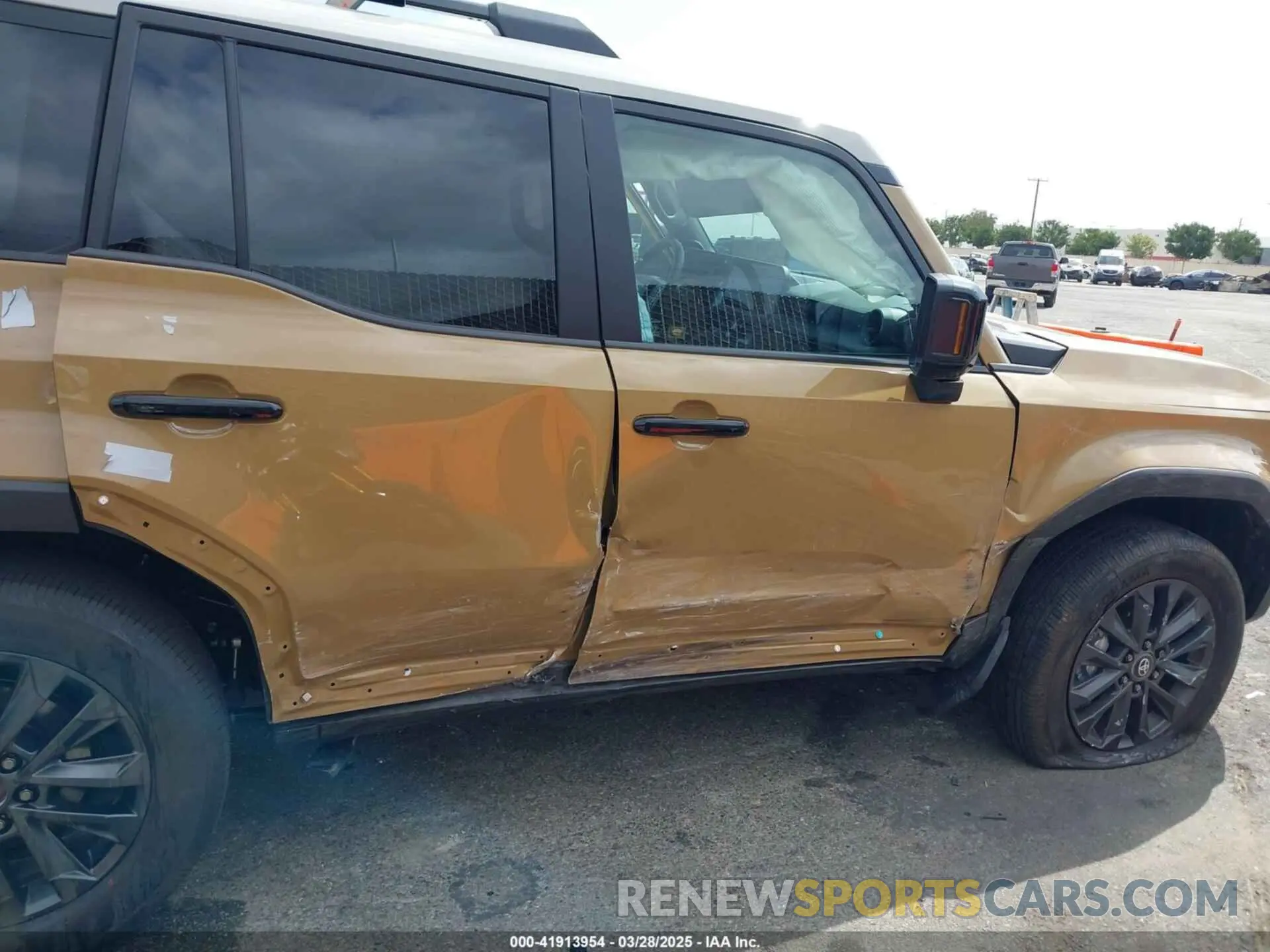 6 fotografías del automóvil dañado JTEABFAJ8SK024963 TOYOTA LAND CRUISER 2025