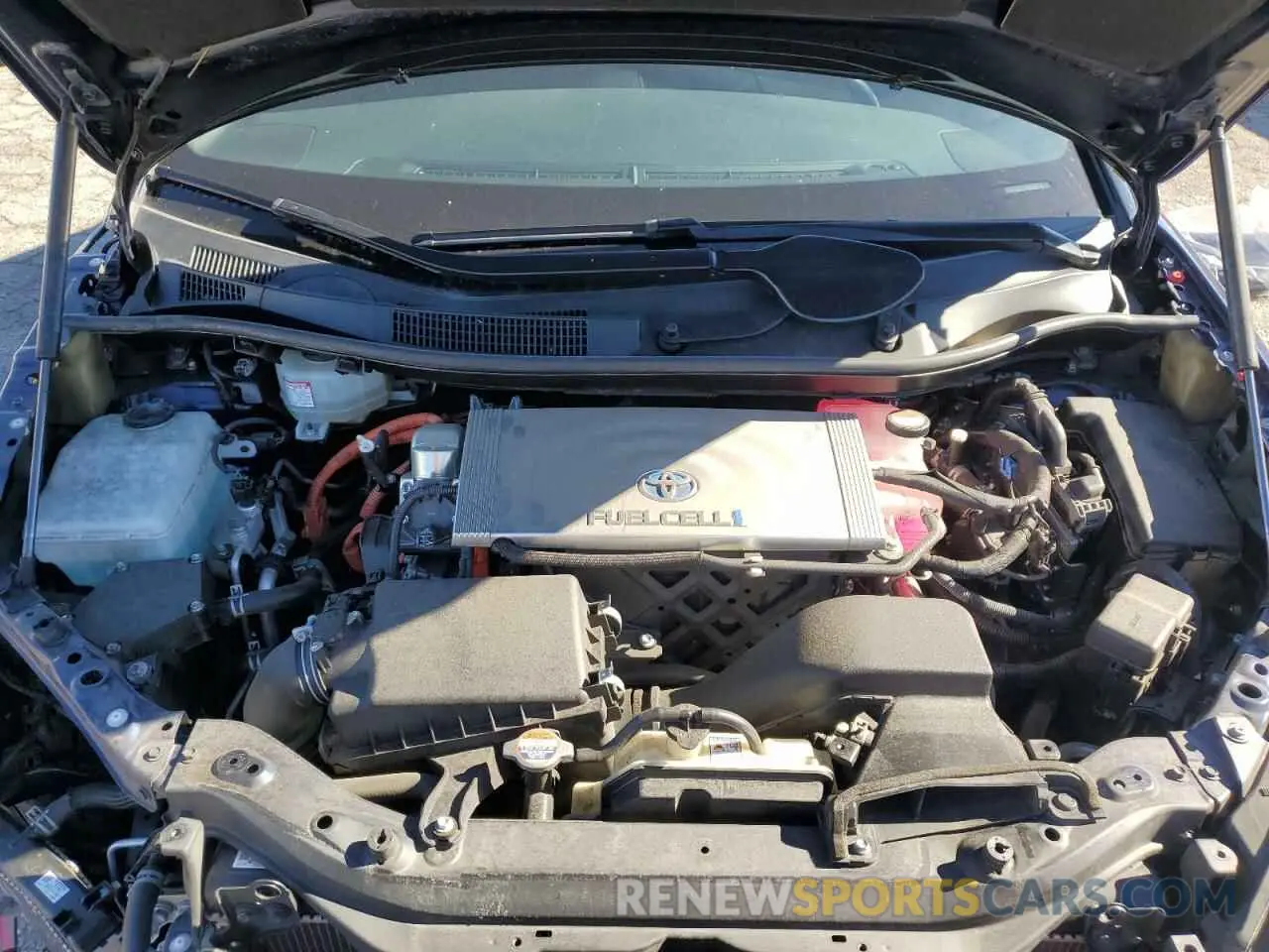 11 fotografías del automóvil dañado JTDBVRBD0KA005842 TOYOTA MIRAI 2019