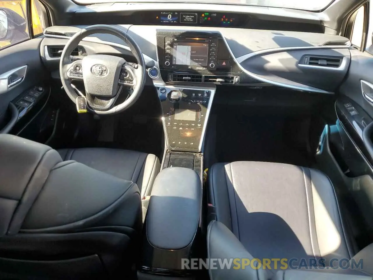 8 fotografías del automóvil dañado JTDBVRBD0KA005842 TOYOTA MIRAI 2019