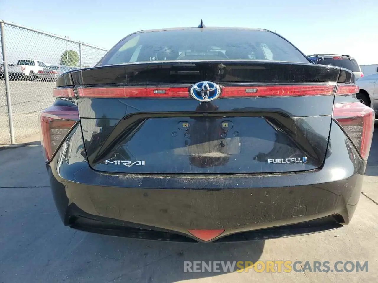 6 fotografías del automóvil dañado JTDBVRBD0KA006439 TOYOTA MIRAI 2019
