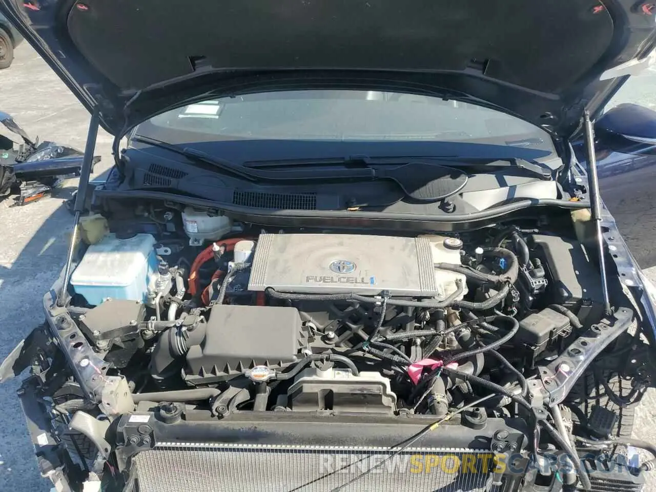 11 fotografías del automóvil dañado JTDBVRBD0KA006568 TOYOTA MIRAI 2019