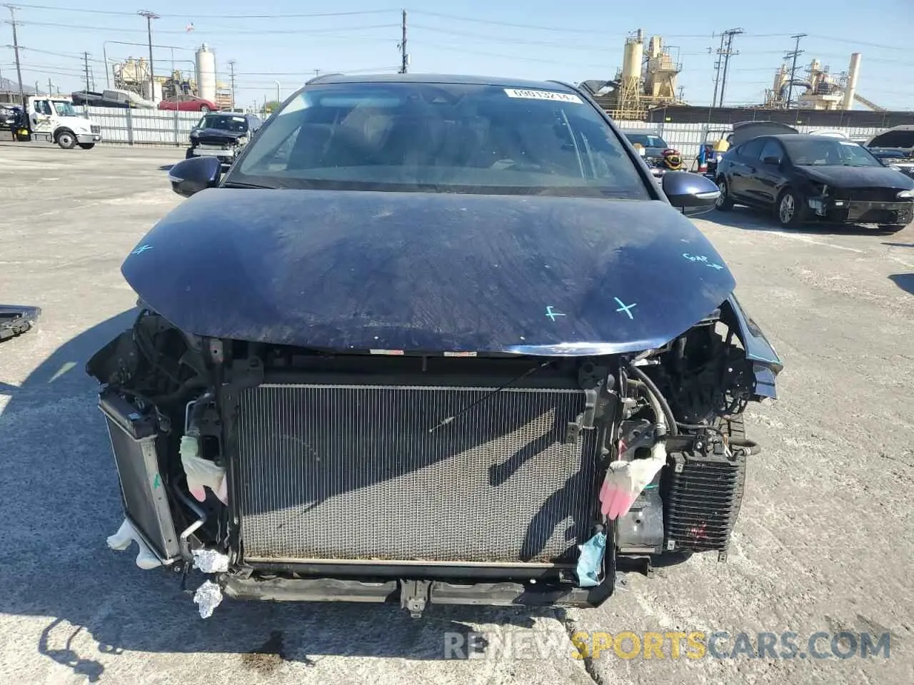 5 fotografías del automóvil dañado JTDBVRBD0KA006568 TOYOTA MIRAI 2019