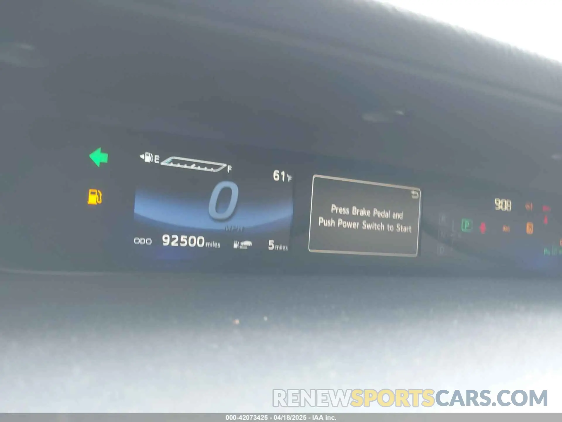 7 fotografías del automóvil dañado JTDBVRBD2KA006751 TOYOTA MIRAI 2019