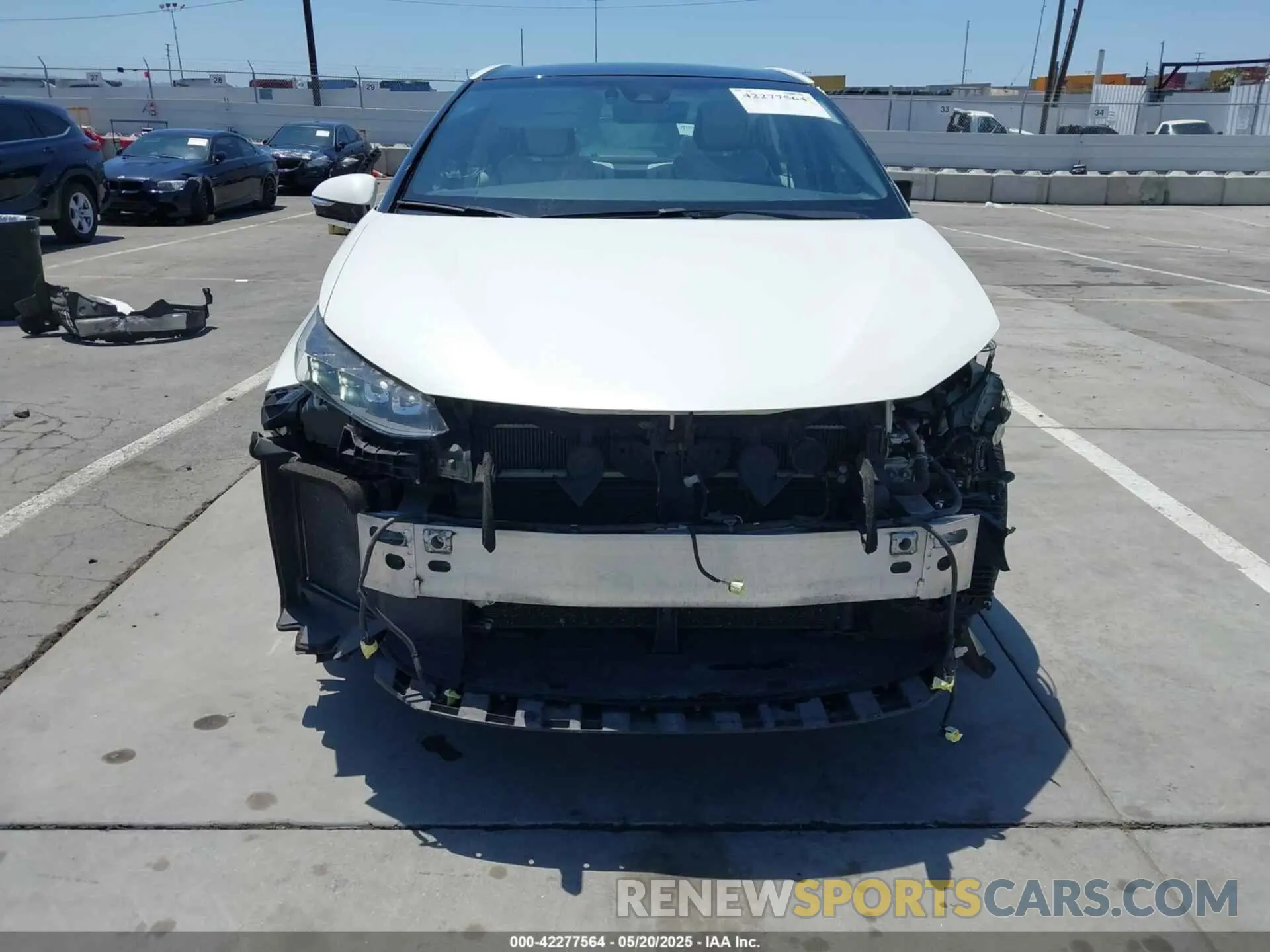 6 fotografías del automóvil dañado JTDBVRBD2KA007074 TOYOTA MIRAI 2019
