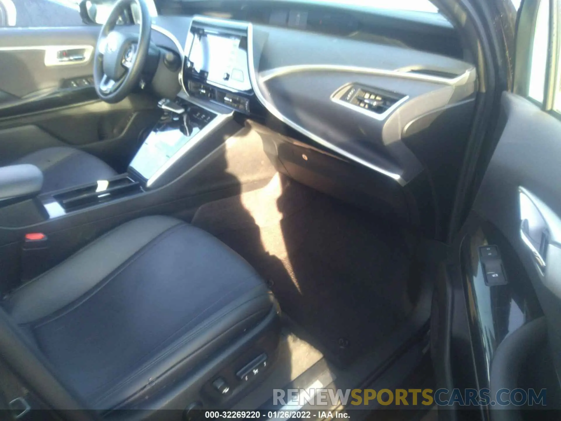 4 fotografías del automóvil dañado JTDBVRBD3KA005866 TOYOTA MIRAI 2019