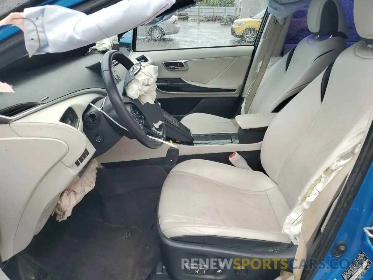7 fotografías del automóvil dañado JTDBVRBD5KA005982 TOYOTA MIRAI 2019